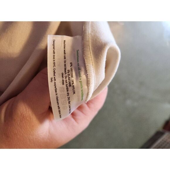 M.M. Lafleur The Shiloh Pant - Washable Ponte cream sz 0P - Picture 3 of 3